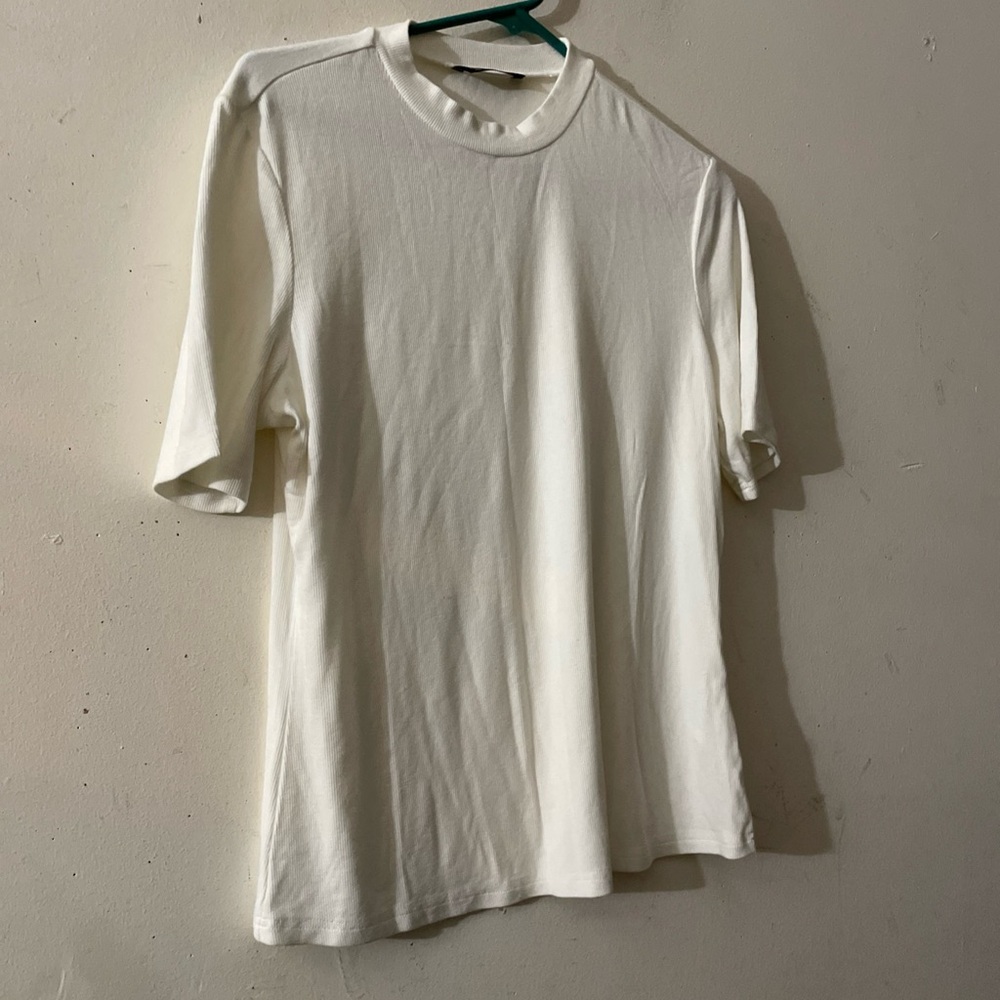 Ladies stretch white .